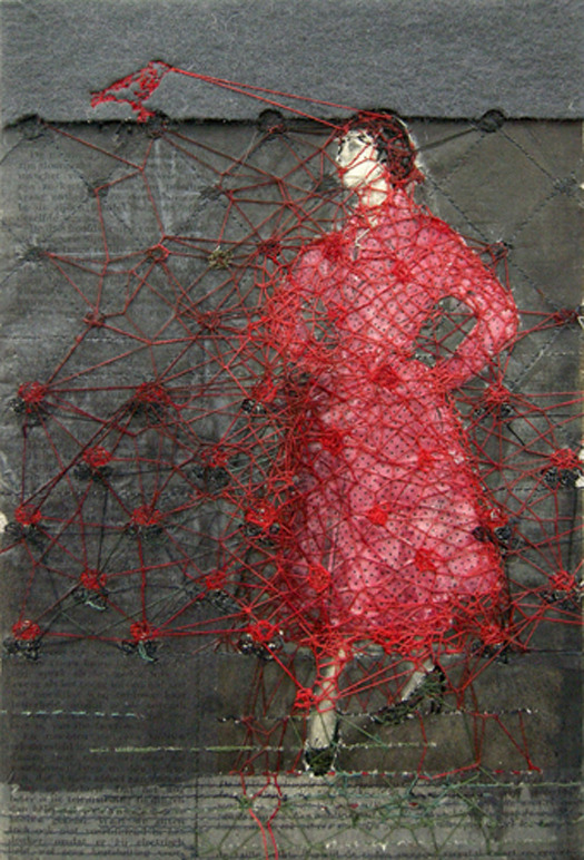 embroidered photographs