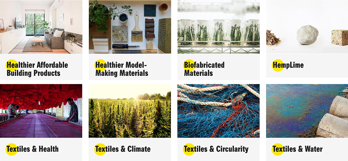 Healthy Materials Lab resources
