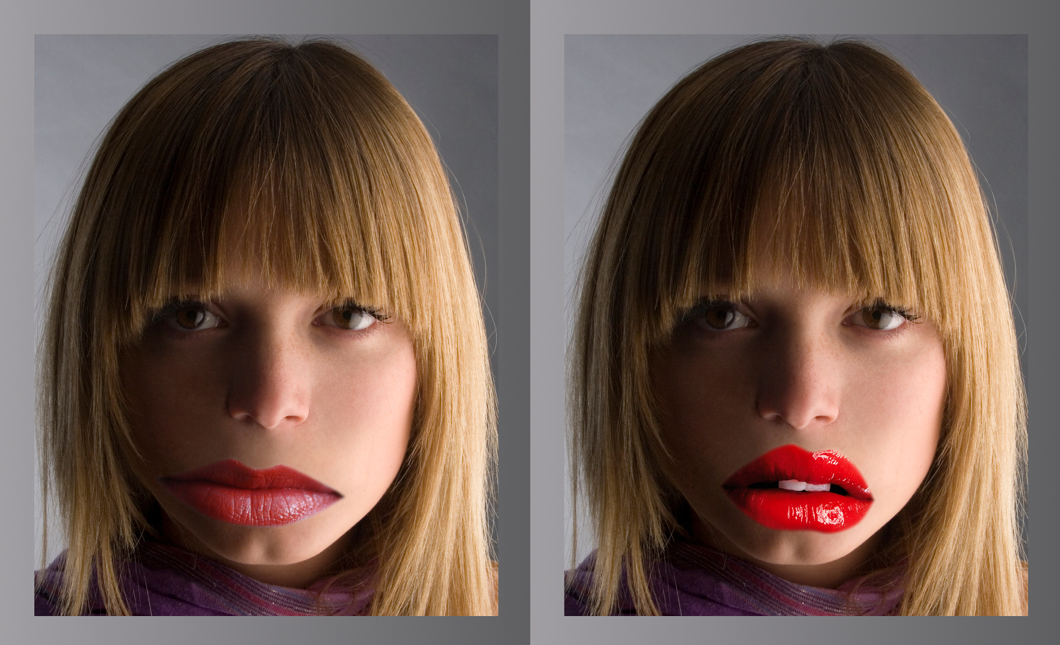 Before/After shots from Cut-Rate Plastic Surgery