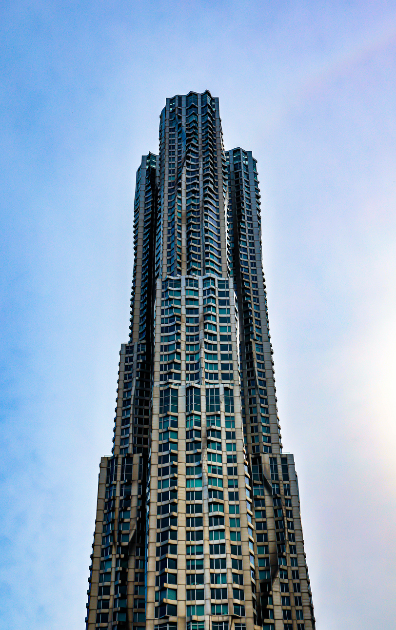 Eight Spruce Street  by Frank Gehry