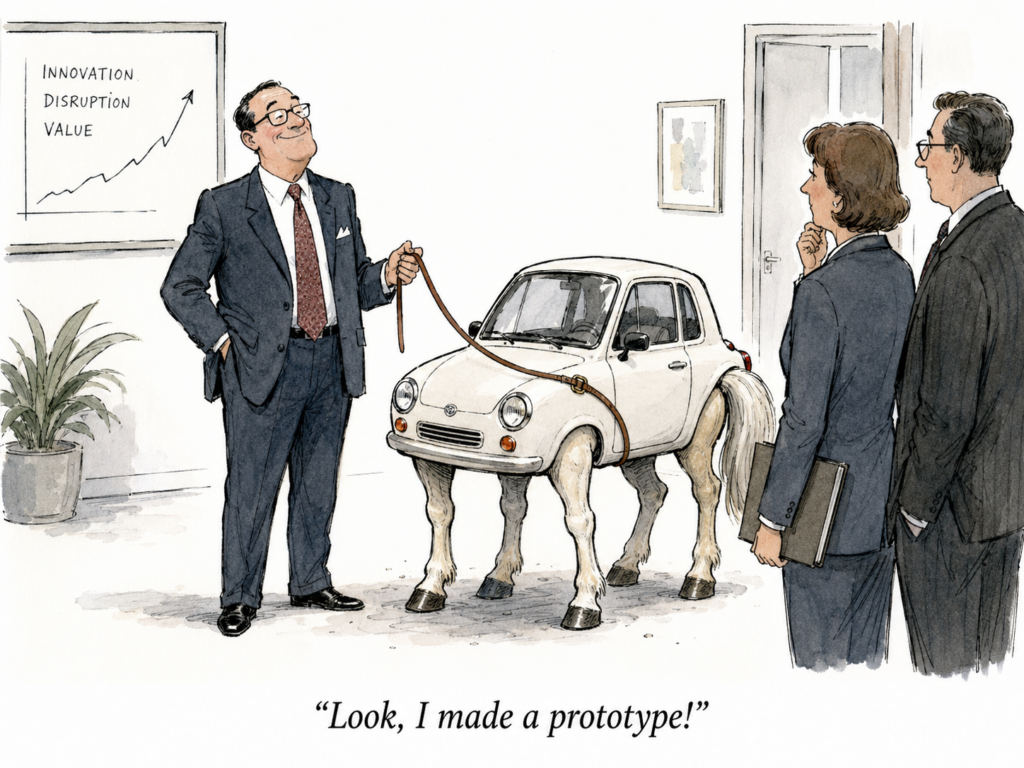 Your boss made a protoype